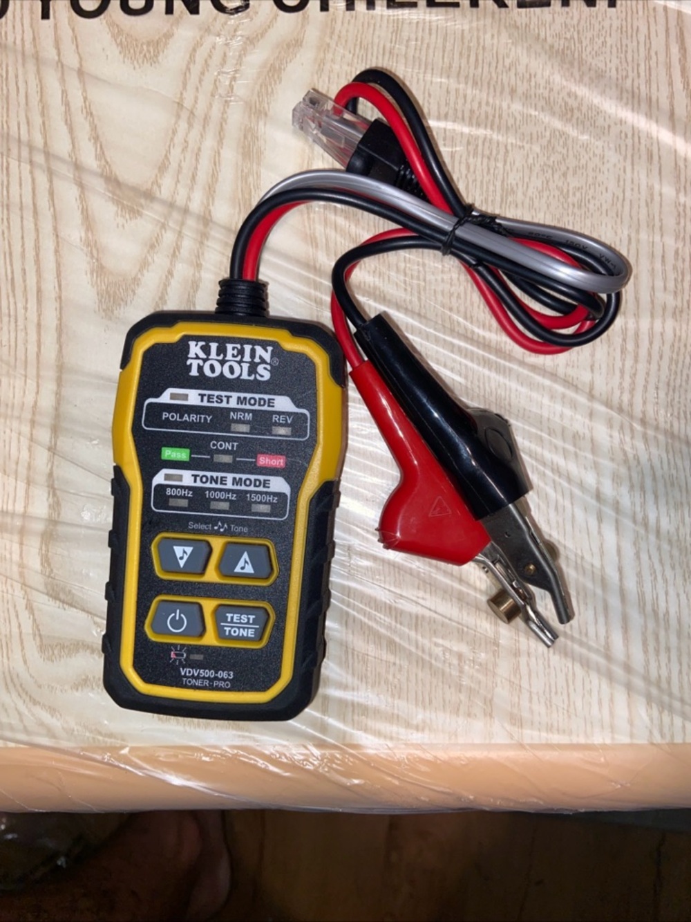 Klein Tools VD VDV500-063 Toner-Pro Tone and Test Tool - Yellow/Black